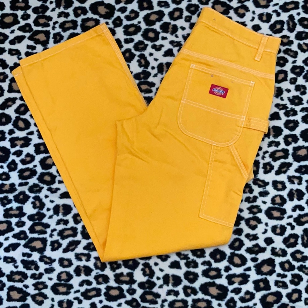 Sunshine yellow dickie jeans:)